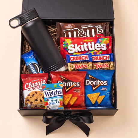 Birthday Snack Attack Gift Box for Teen Boys - Gifts Are Blue