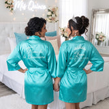 Classic Princess Quince Robe Personalized, Quinceanera Gift