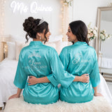 Classic Princess Quince Robe Personalized, Quinceanera Gift