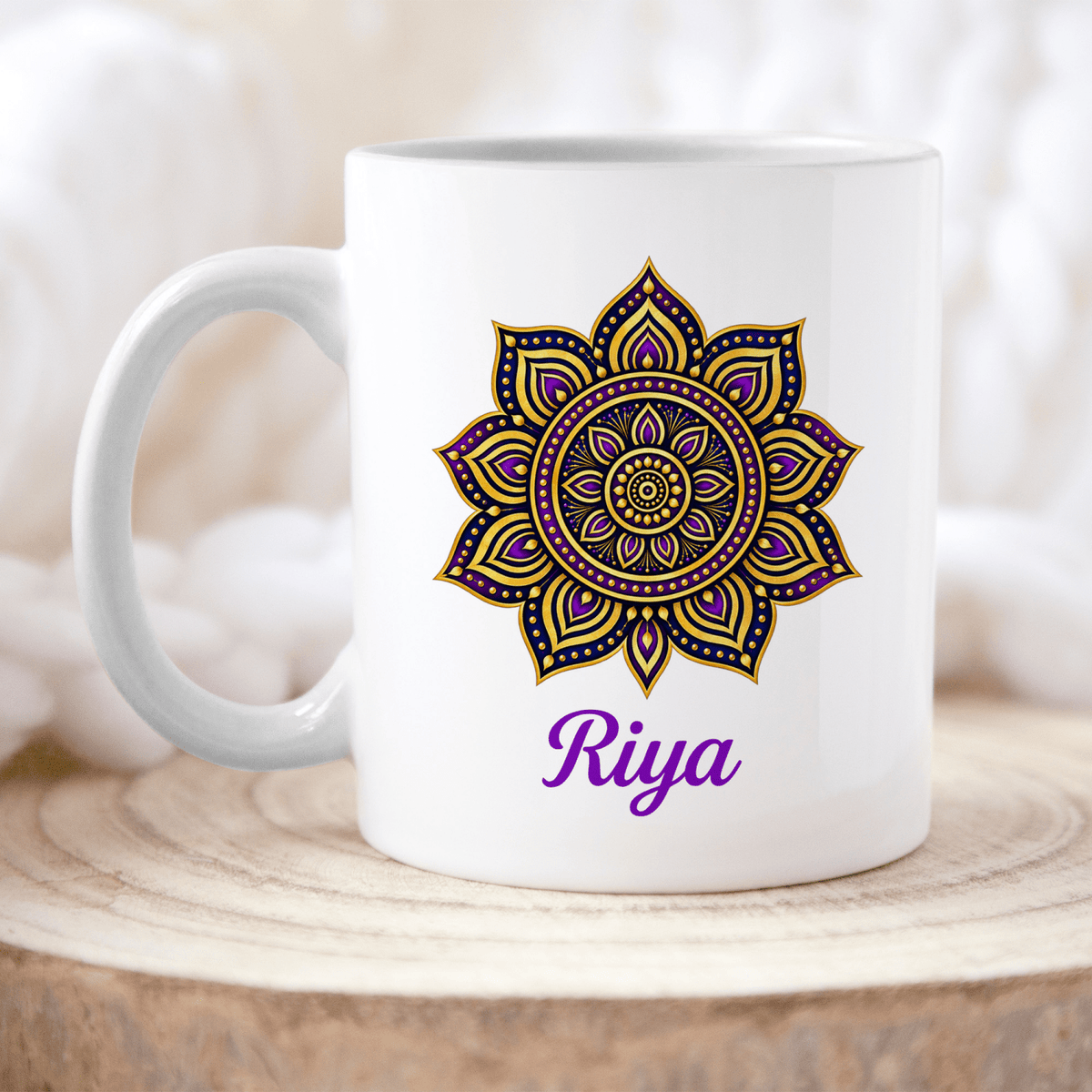 Personalized Diwali Mug with Name - Gifts Are Blue