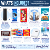 Chocolate Cake and Sweet Treats Birthday Gift Box for Teen Boys