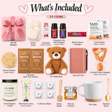 Bear Hugs & Cozy Recovery Get Well Basket for Her