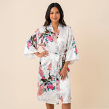 Medium Length Womens Robes - 2 to 18 - Floral Bride & Bridesmaid Robes