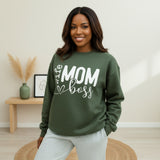 Funny Wife Boss Mom Sweatshirt Gift for Mothers Day