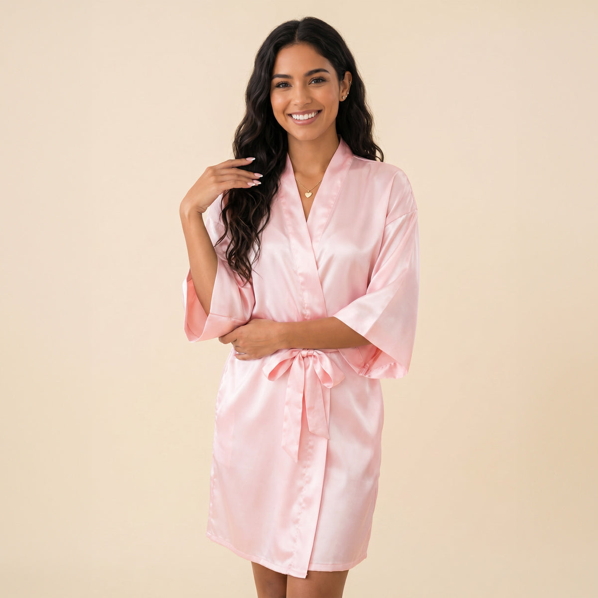 Womens Satin Robes, Sizes Small - 5XL