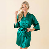 Womens Satin Robes, Sizes Small - 5XL