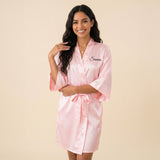 Personalized Blush Pink Robes for Women and Girls