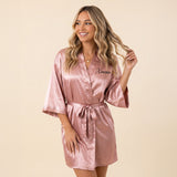 Personalized Misty Mauve Robes for Women and Girls