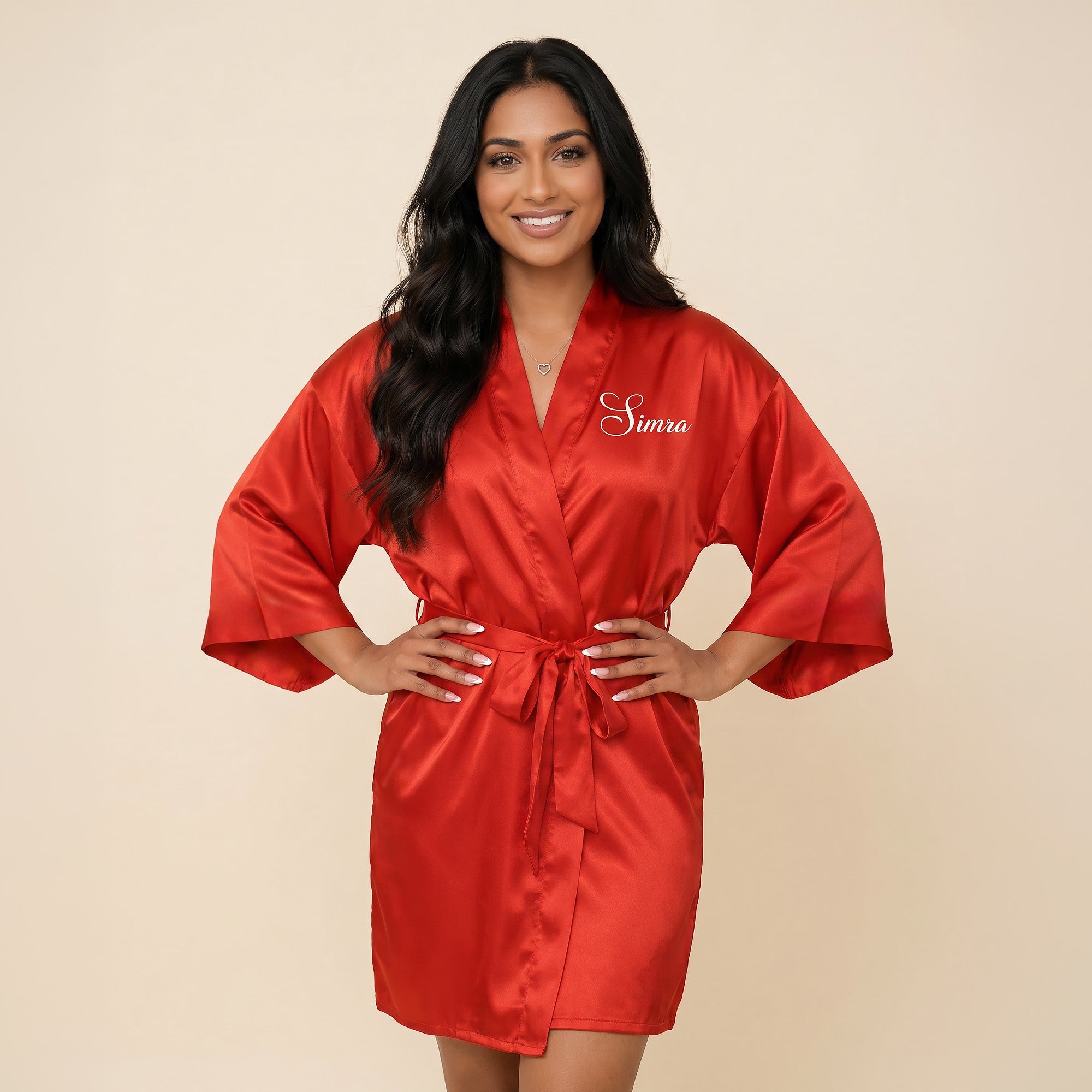 Personalized Red Robes for Women and Girls