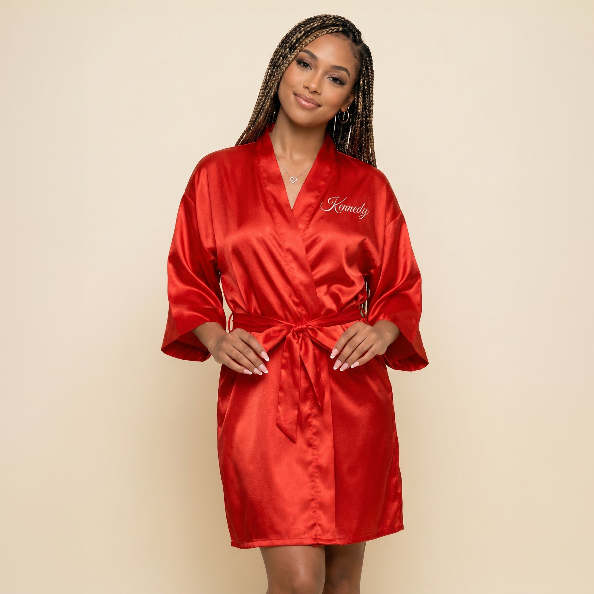 Personalized Red Robes for Women and Girls