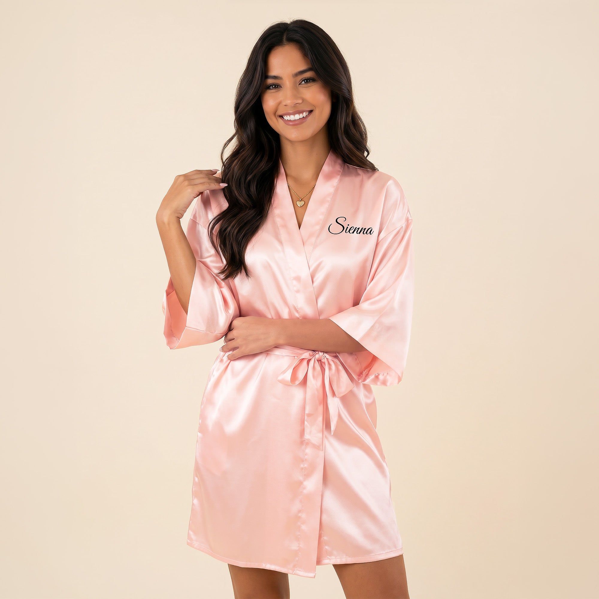 Personalized Rose Gold Robes for Women and Girls