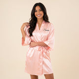 Personalized Rose Gold Robes for Women and Girls