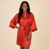 Womens Satin Robes, Sizes Small - 5XL