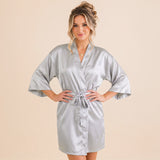 Womens Satin Robes, Sizes Small - 5XL