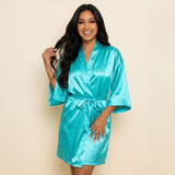 Womens Satin Robes, Sizes Small - 5XL