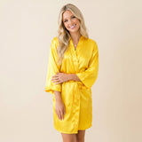 Womens Satin Robes, Sizes Small - 5XL