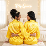 Classic Princess Quince Robe Personalized, Quinceanera Gift