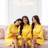 Classic Princess Quince Robe Personalized, Quinceanera Gift