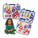 13 Piece Doctor Kit Play Set for Boy or Girl with Carrying Case - Pretend Play Toy