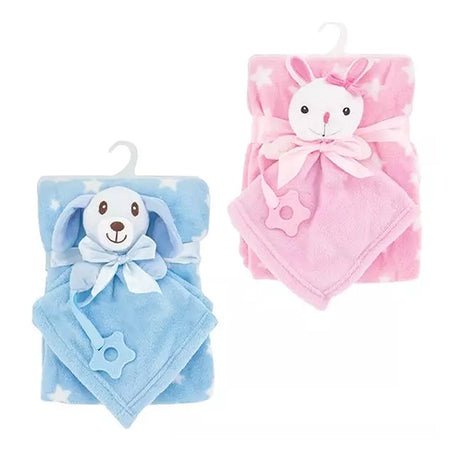 Sweet & Soft Plush Baby Blanket and Lovely Set with Teether Ring, Gifts For Babies, Main; all SKUs