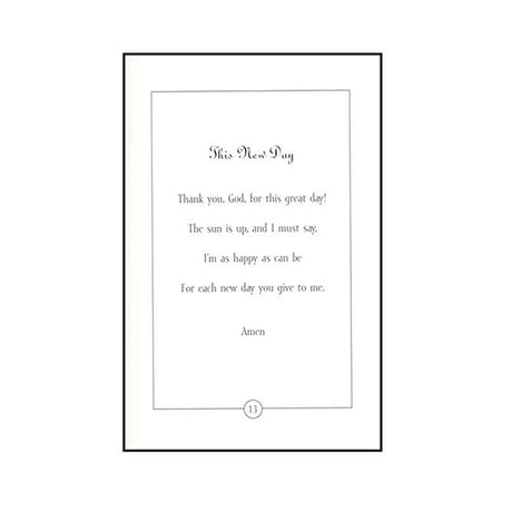 Baby's First Book of Prayers - Toddler Devotional - New Day Prayer