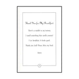 Baby's First Book of Prayers - Christian Devotional - Breakfast Prayer