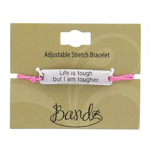 Bandz-Breast-Cancer-Awareness-Bracelets-Life-Is-Tough