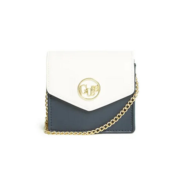 Guess Womens Blaire Chain Card Case, Crossbody Bag, Womens Crossbody Bag - Navy Blue Main