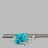 Fancy Sky Blue Hair Pins / Hair Sticks for Wedding - Gifts Are Blue - 3