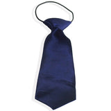 Easy Slip On Solid Color Polyester Tie, 1 to 6 years - Gifts Are Blue - 4
