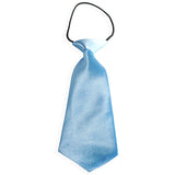 Easy Slip On Solid Color Polyester Tie, 1 to 6 years - Gifts Are Blue - 2