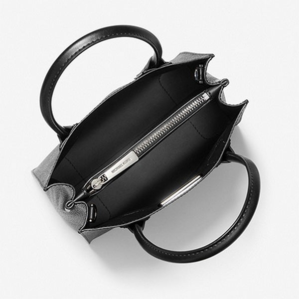 Michael Kors Black Mercer Medium Drawstring Leather Bucket Bag, Best Price  and Reviews