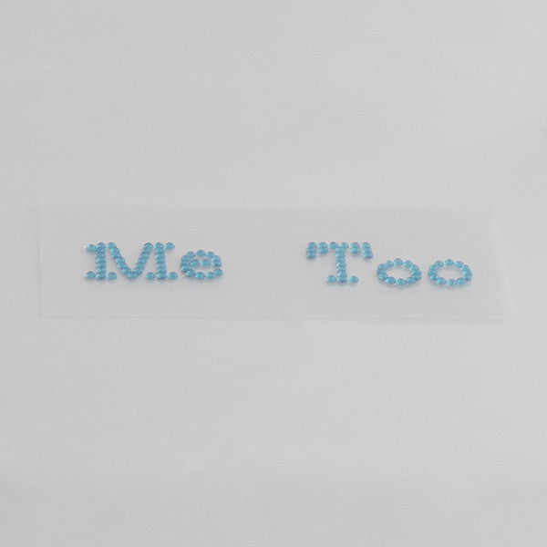 I Do Me Too Shoe Stickers for Weddings - Gifts Are Blue - 5