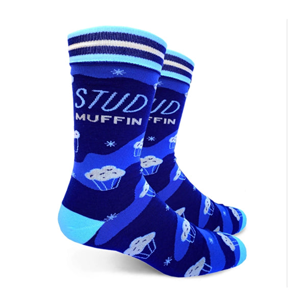 Men Humor Socks Pack Bundle Novelty Gifts, Novelty Socks, Humor Men Socks, 3 Pack of Men Socks - Stud Muffin Main