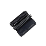 Michael Kors Mens Logo Smartphone Large Wallet Black - Inside