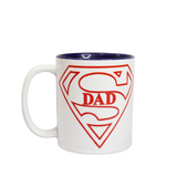Novelty Coffee Mugs Super Dad For Dad, Grandpa, Step Father, and Uncle, Superhero Mugs, Father's Day Mugs, Men Coffee Cups - Main