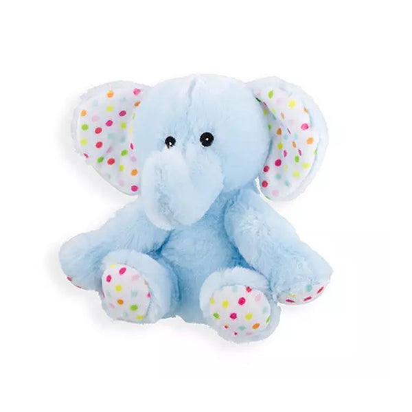 Plush-Baby-Elephant-Polka-Dots-Feet-Ears-for-Babies-and-Toddlers-Blue-Main