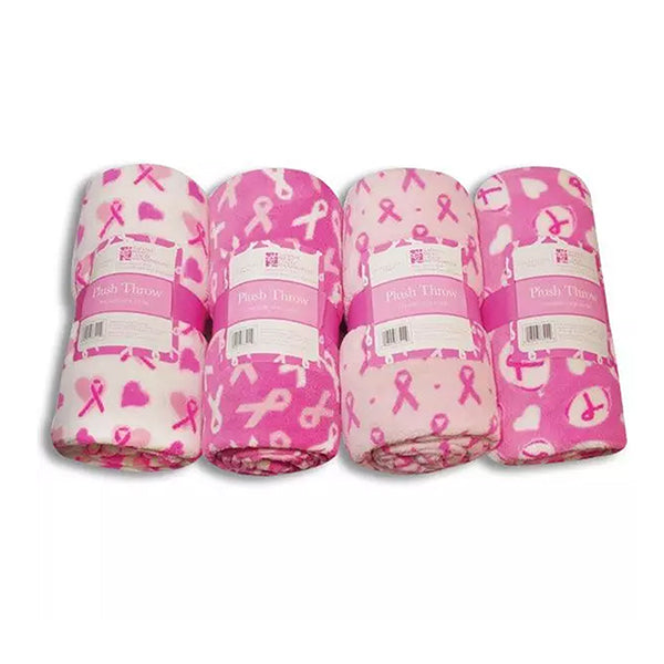 Plush-Soft-Breast-Cancer-Awareness-Blanket-and-Bear-Blankets
