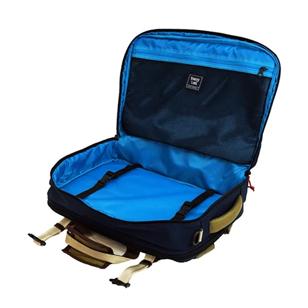 Versatile Navy Way Men Traveling Pack Pack, Navy Blue Travel Pack, Back To School, Mens Backpack, Mens Sling Pack  - Way Versatile Navy Blue Inside 