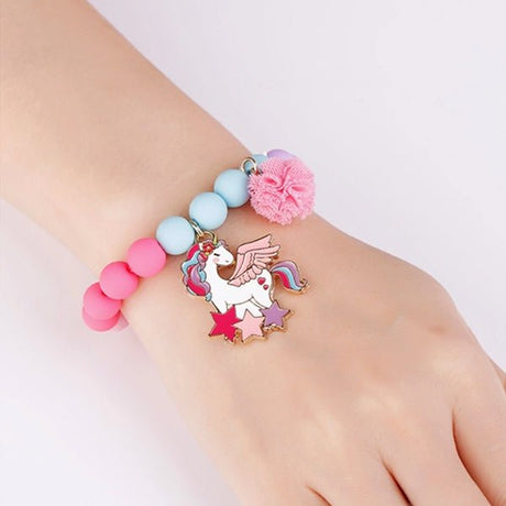 Whimsy-Charm-Bracelets-by-Girl-Nation-Magical-Unicorn-Model