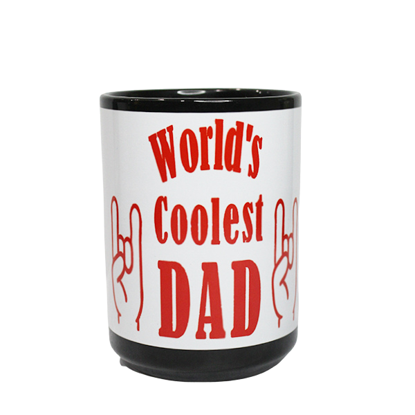 Worlds Coolest Dad Coffee Mug Fathers Day Novelty Mug, Gifts for Dad, Gifts for Grandpa, Fathers Day Coffee Mugs, Coffee Cup - Main