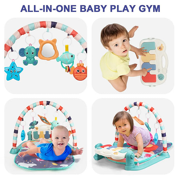 Baby Activity Play Mat & Gym for Tummy Time - Multi-use View