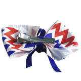 Americana Hair Bows for Girls and Teams - Gifts Are Blue - 5
