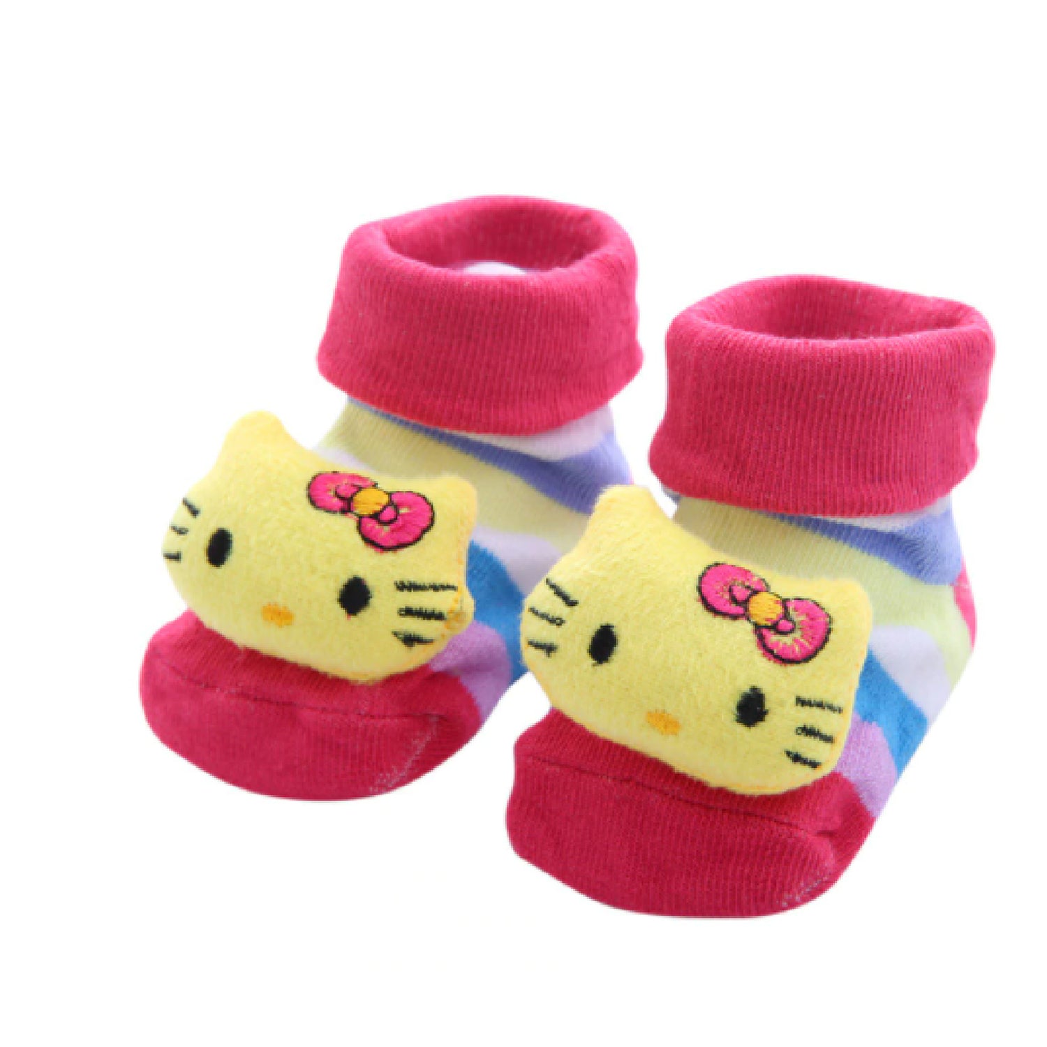 Cute Infant Baby Cotton Socks Shoes, 0 to 6 Months - Gifts Are Blue - 14