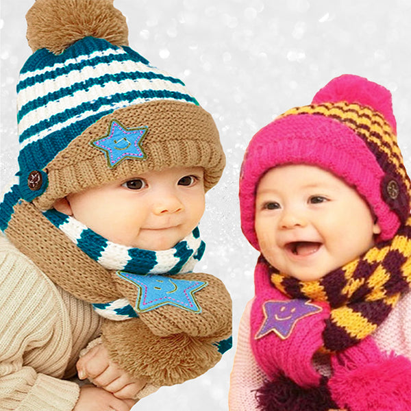 Knotted Corners Hat (Baby & Kids) Knitting Kit