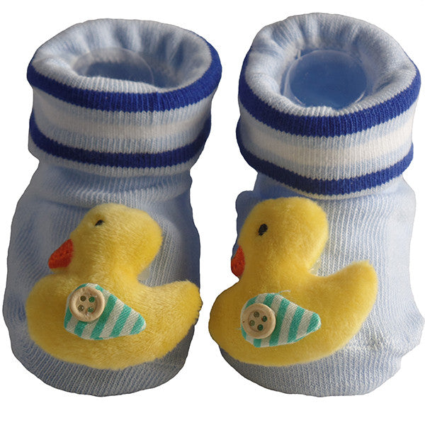 Cute Infant Baby Cotton Socks Shoes, 0 to 6 Months - Gifts Are Blue - 8