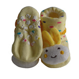 3 Pack Cute Infant Baby 3D Socks Slippers - Gifts Are Blue - 8