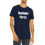Bachelor Party Groom and Groomsmen T-Shirts, Crewneck, Bachelor Party Shirts, Groomens Shirts, Groomsmen Tees - Navy Blue T-Shirt