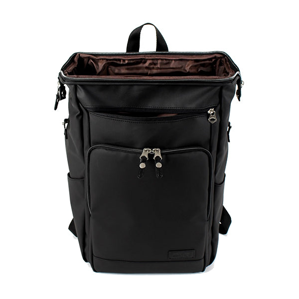  Black Gaba City Backpack by Harvest Label - Laptop Bag - Main