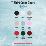 Sweatshirt, Hoodies, Long Sleeve Tee and Tshirt color chart for the winter collection. All SKUs